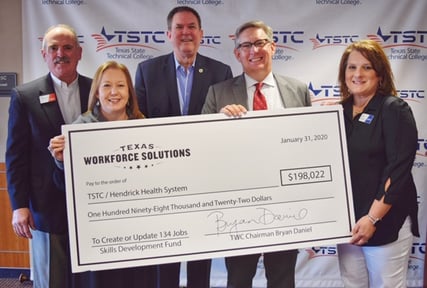 TSTC-Hendrick TWC Skills Development Funds Grant Photo-1